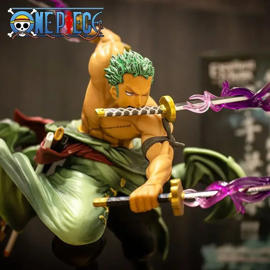 زورو اسلوب الثلاثة سيوف (سانتوريو) 

One Piece Three Thousand World Zoro